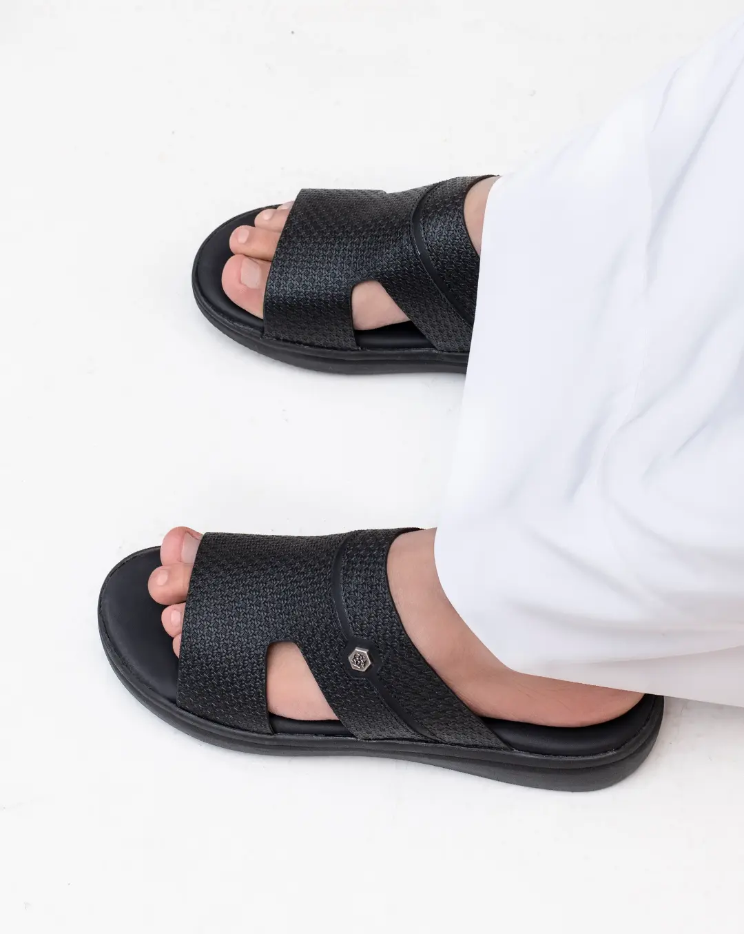 Chic Lightweight Leather Slippers for Men